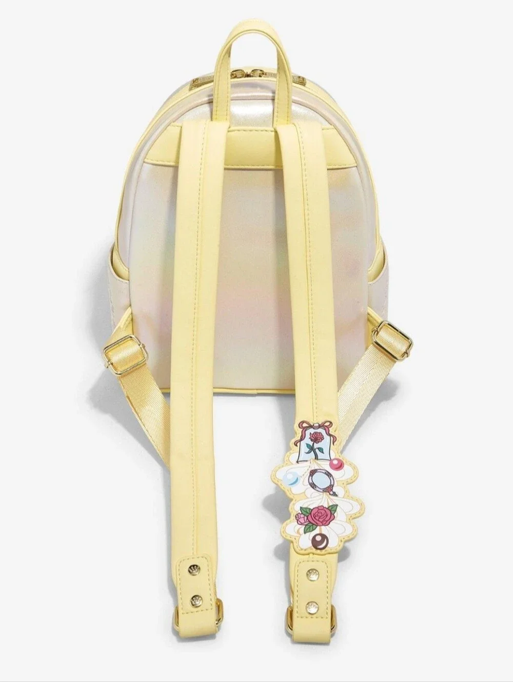 NWT Loungefly Disney Beauty and The Beast Belle Cake Mini Backpack
